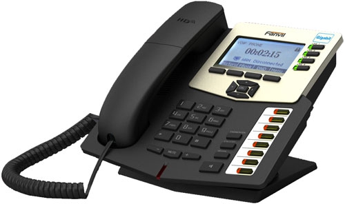 telefono IP C66 con porta gigabit telefono voip fanvil c66